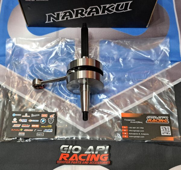 Στροφαλομπιελα NARAKU Racing 70cc Για Piaggio/Gilera/Vespa/Aprilia/Derbi 50cc Δίχρονα Μοντέλα Καινούργια Γνησιά - Image 3