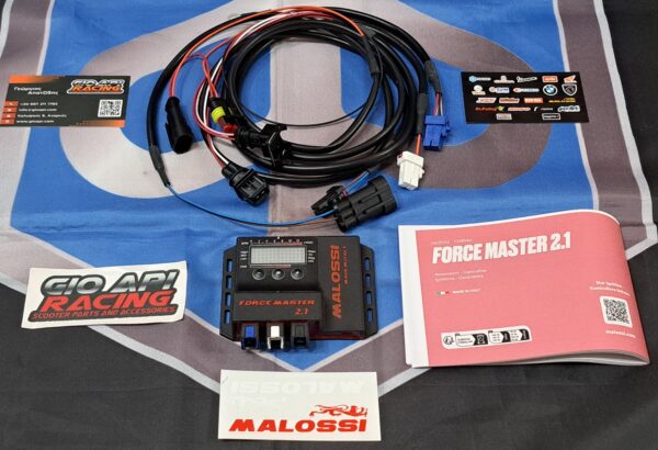 Εγκέφαλος FORCE MASTER 2.1 ELECTRONIC CONTROLLER Malossi Για Piaggio/Aprilia/Gilera/Vespa/Derbi 300cc 2008-2018 Μοντέλα Καινούργιο Γνήσιο - Image 3