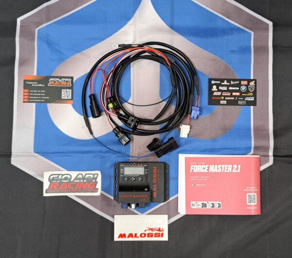 Εγκέφαλος FORCE MASTER 2.1 ELECTRONIC CONTROLLER Malossi Για Piaggio/Aprilia/Gilera/Vespa/Derbi 300cc 2008-2018 Μοντέλα Καινούργιο Γνήσιο