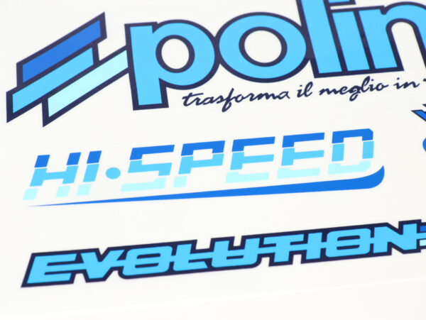 Αυτοκόλλητα Σετ 8 Τεμάχια (170x297mm) Polini Dreambike Αδιάβροχα Καινούργια Γνήσια - Image 5